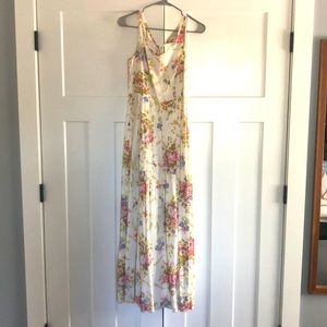 Lauren Conrad Floral Maxi- size 2
